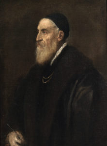 self portrait of Italian painter Titian